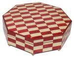 Nr.114M02 Intarsien Rot/Weiss